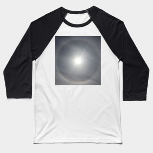 Circular Rainbow Marbles Baseball T-Shirt